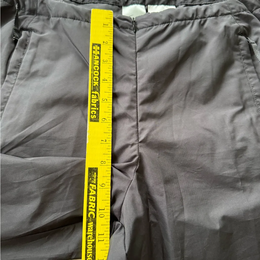 Vintage Nike Black Low Rise Track Pants Wind Pants Size Medium - Image 5