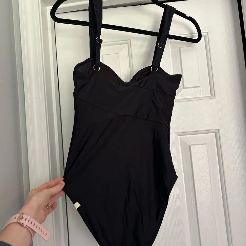 SUMMERSALT the sweetheart coast Black One Piece Swimsuit adjustable strap - Image 9