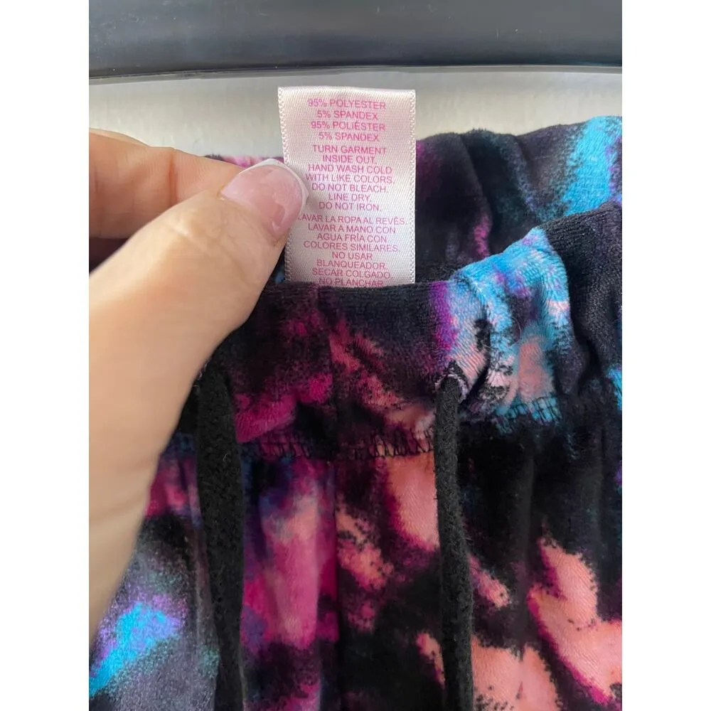 Juicy by Juicy Couture Tie Dye Medium Velour Pants - Image 4