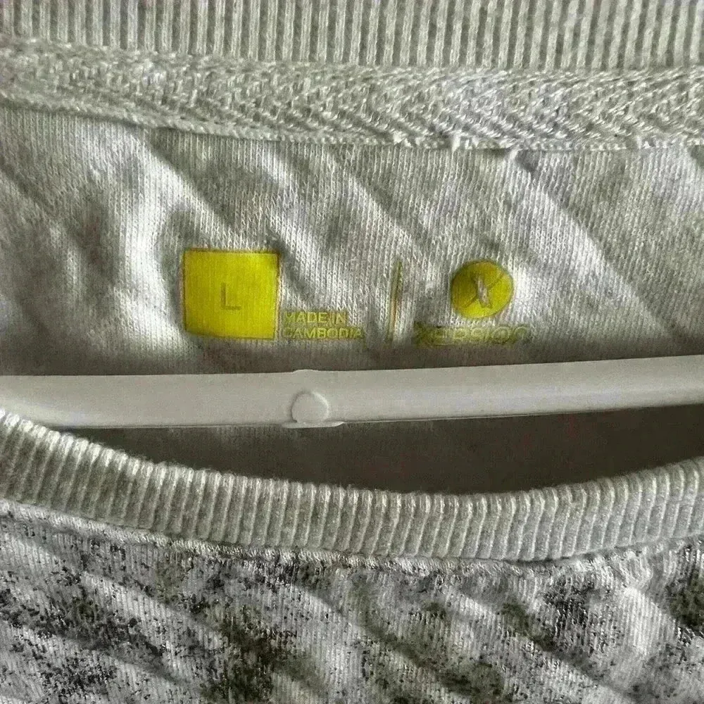 Xersion Cotton Womens Quilt Crew - Image 3