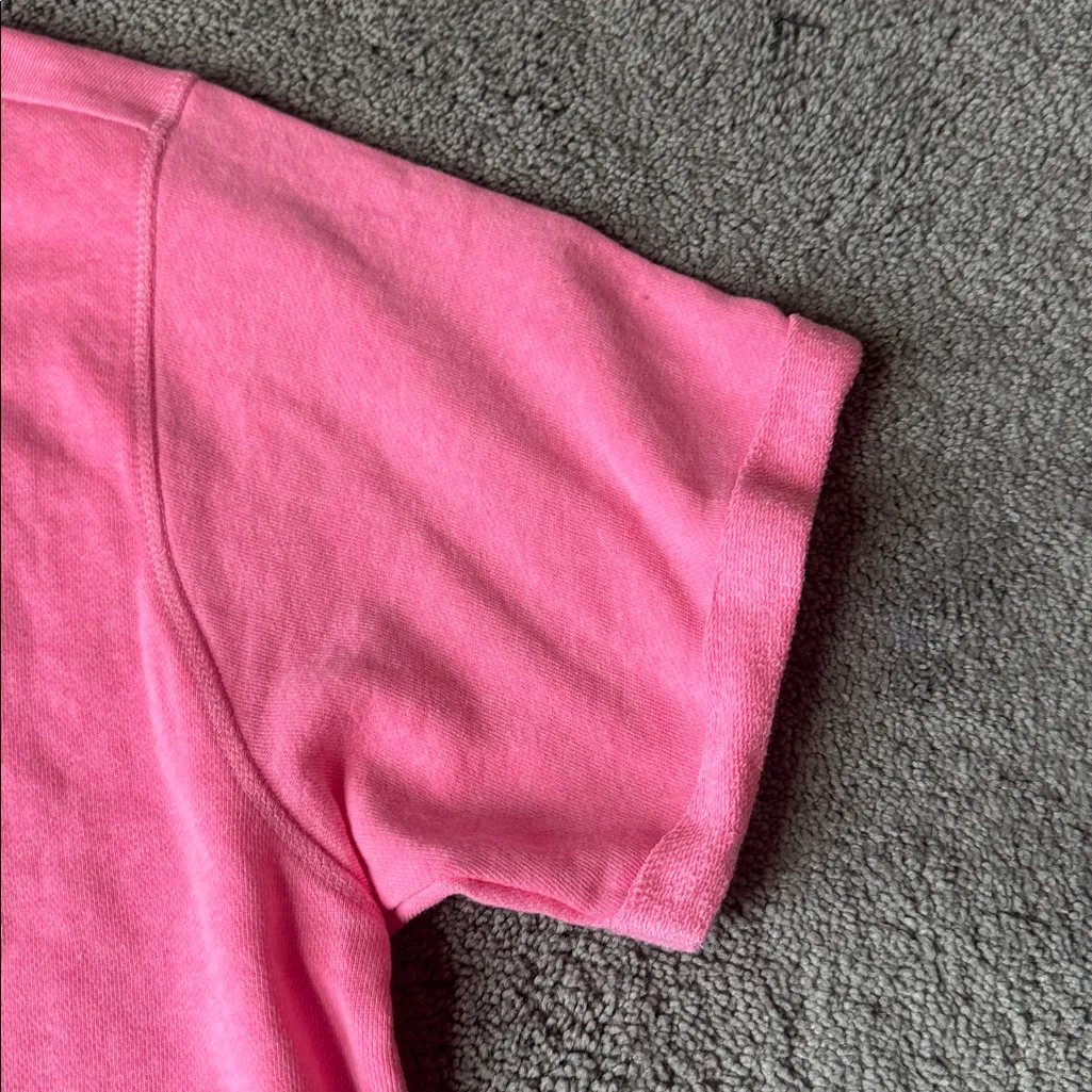 Cabana by Crown & Ivy Pink Sweat Dress SIZE M - Image 2