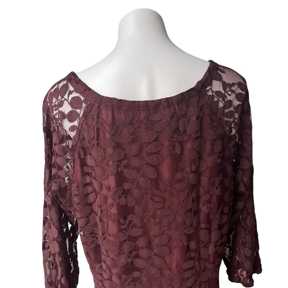 Garnet Hill Bohème Easy Lace Dress, Sz 18 - Image 11