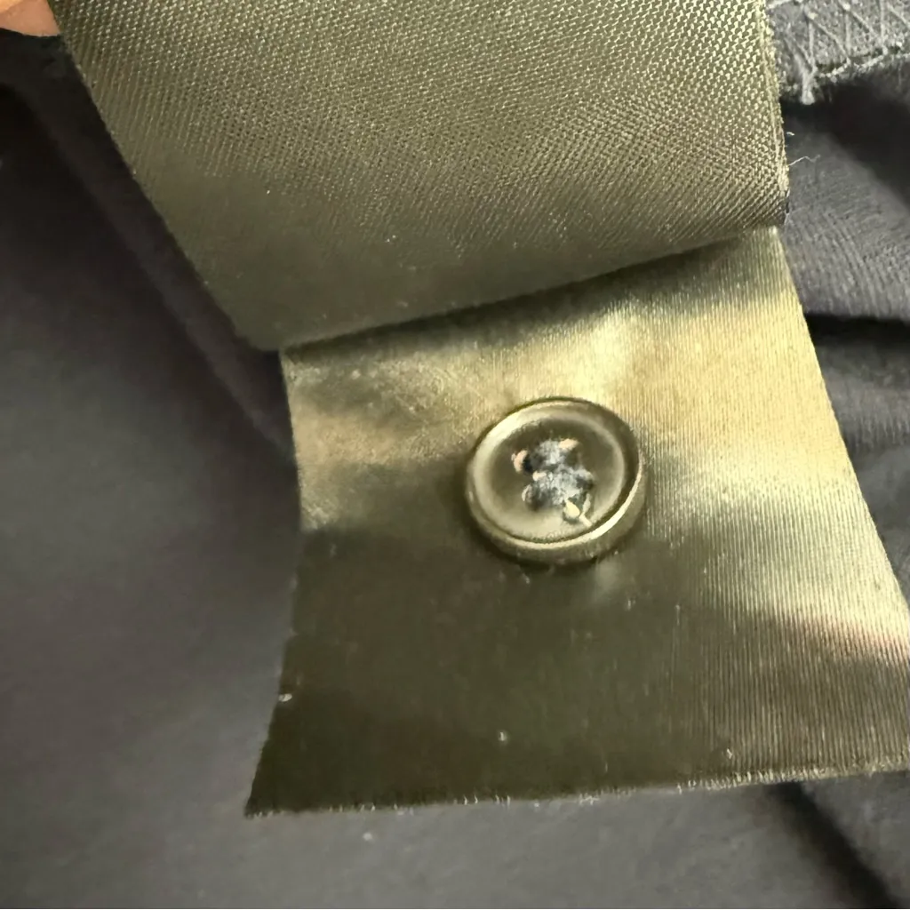 COS Jersey Polo Mini Dress Navy Blue Minimalist Contemporary Academia - Image 11