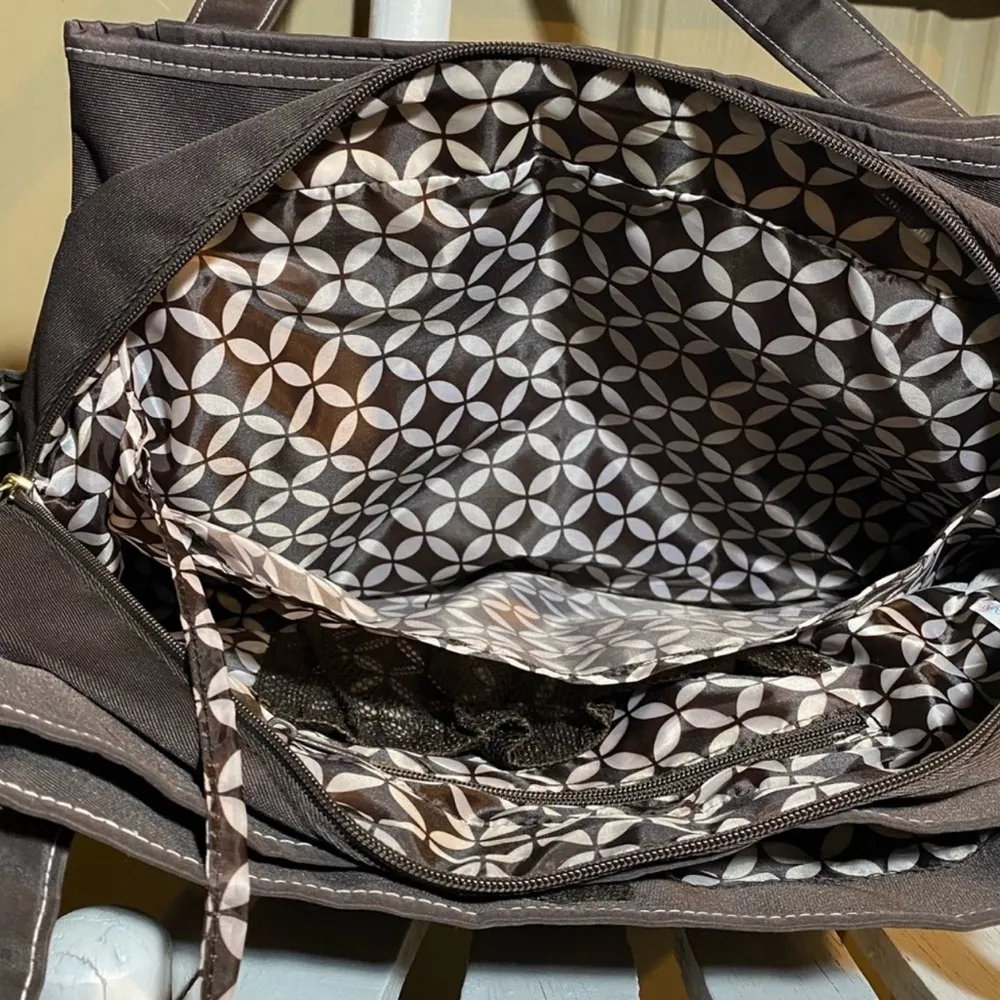 Babyboom, Large Spacious Diaper Bag/ladies Bag Multi Use Lots Of Storage Brown - Image 4