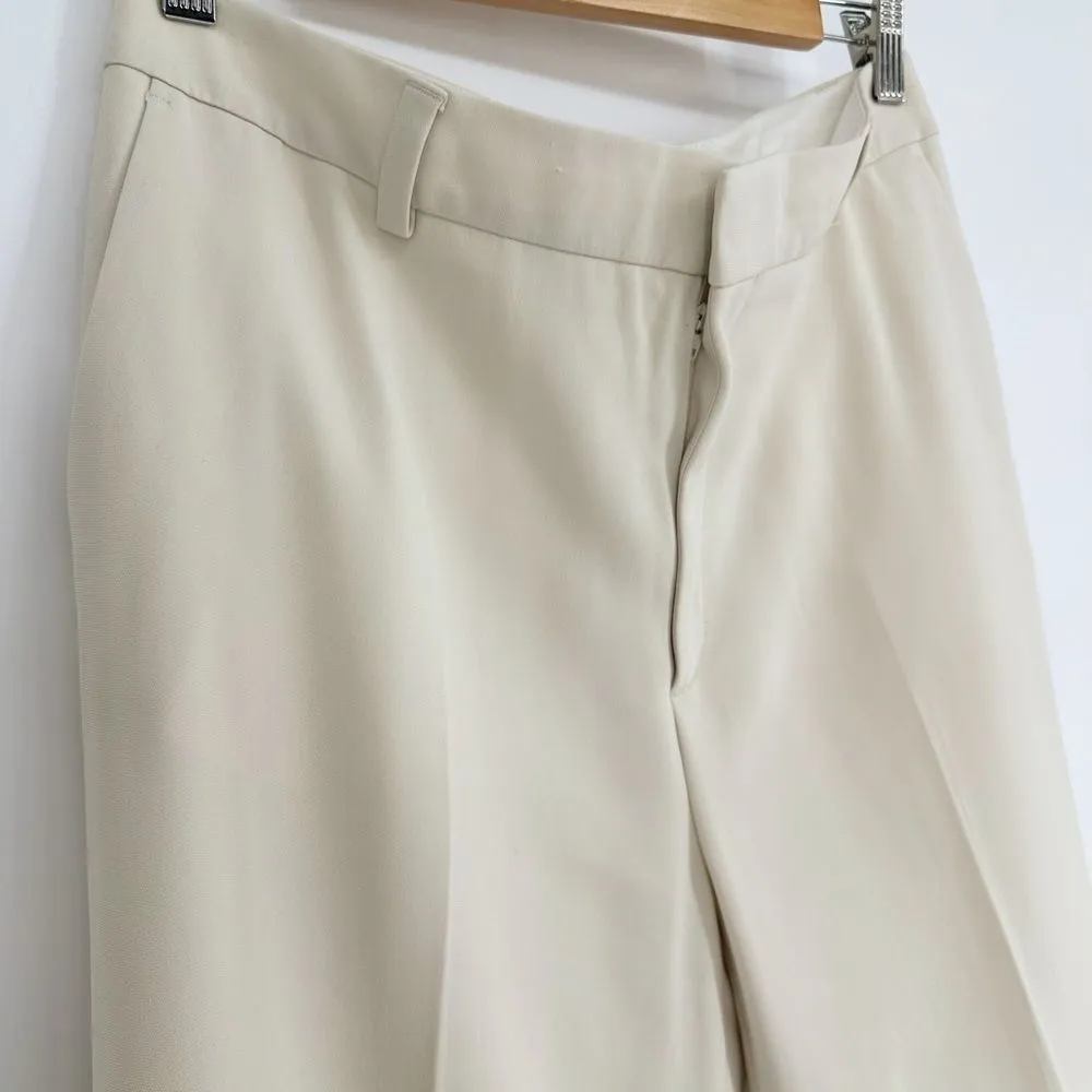NEW Filippa K Hutton Straight Trouser Pants High Rise in Ivory Women's 38 US 8 - Image 4