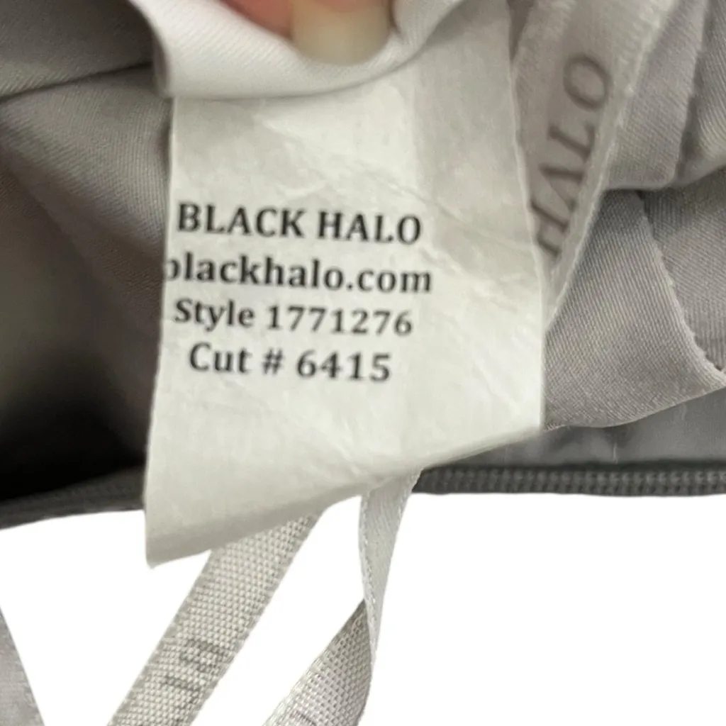 Black Halo NWT Silver Sequin Jumpsuit Women’s Size 6 Sleeveless Party Evening - Image 11