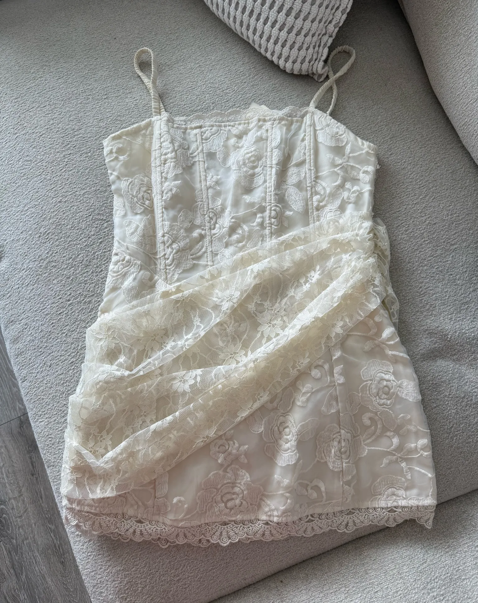 Peppermayo Mini Dress White - Image 5