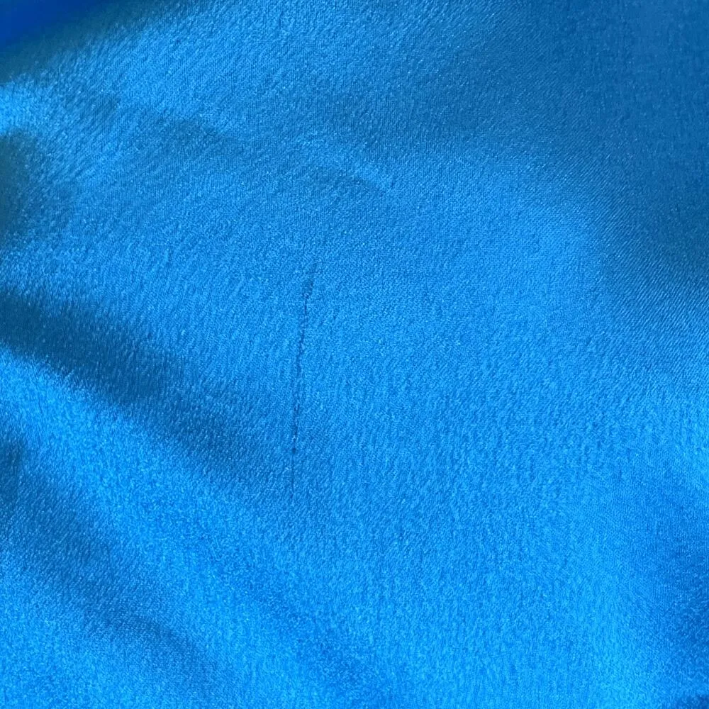 SMYMM Lady Corset Dress in Blue Luxe Satin - Image 12