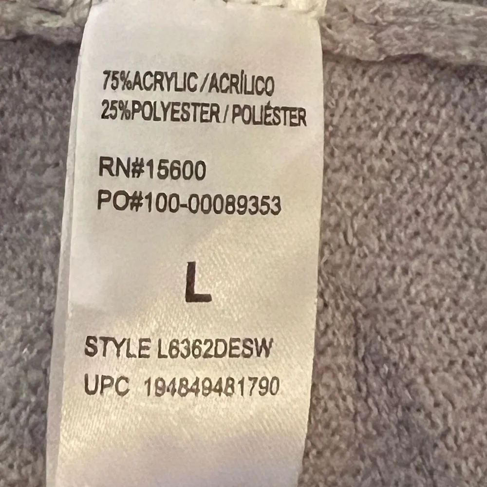 Wit & Wisdom Sweater (sold at Nordstrom’s) Gray Size L - Image 6