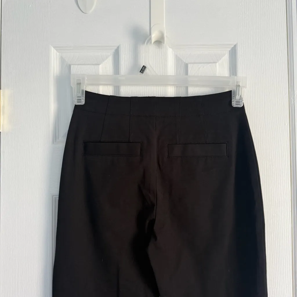 Maeve by Anthropologie Women’s Black Full Length Dress Pants Sz 25 - Image 7
