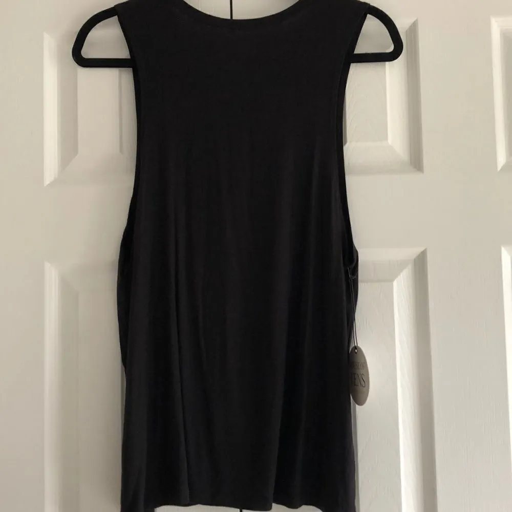 House of Tens Black on Black “Woman Up” Tank Top - Image 6