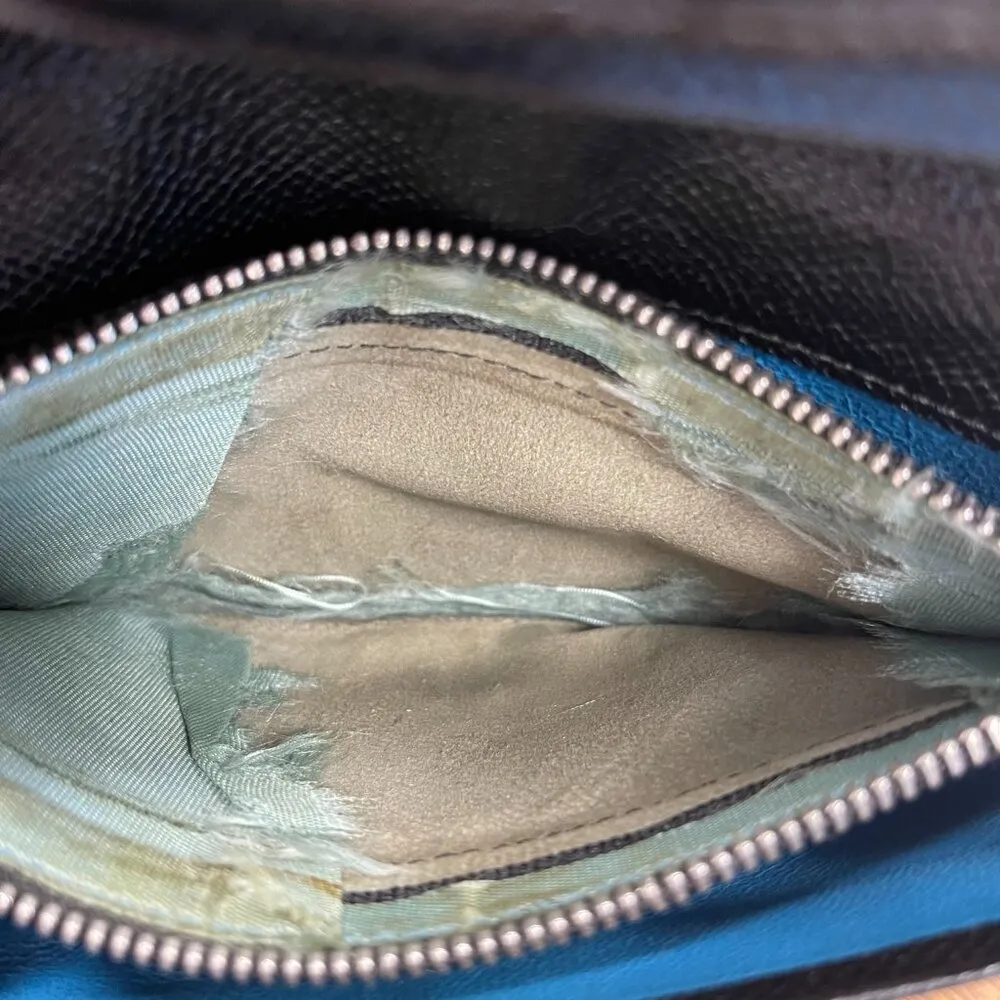 Bvlgari Black Leather Bifold Long Wallet - Preowned - Image 8