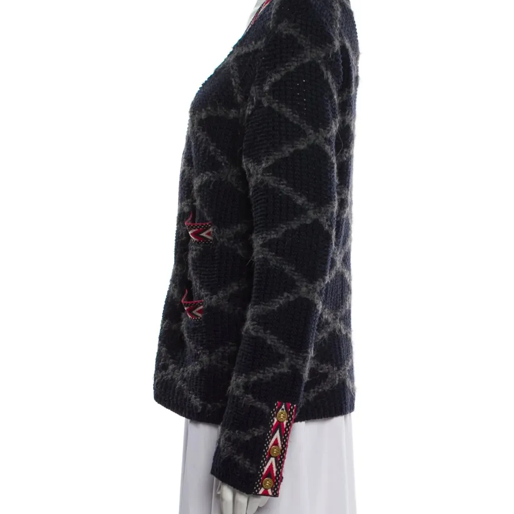 Tory Burch Wool Printed Sweater - Image 2