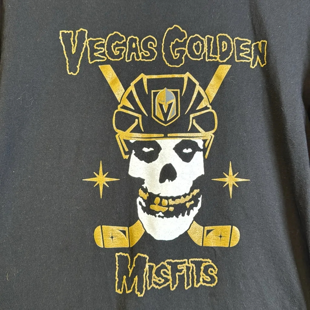Vegas Golden Knights Black VGK Hockey V - Image 2