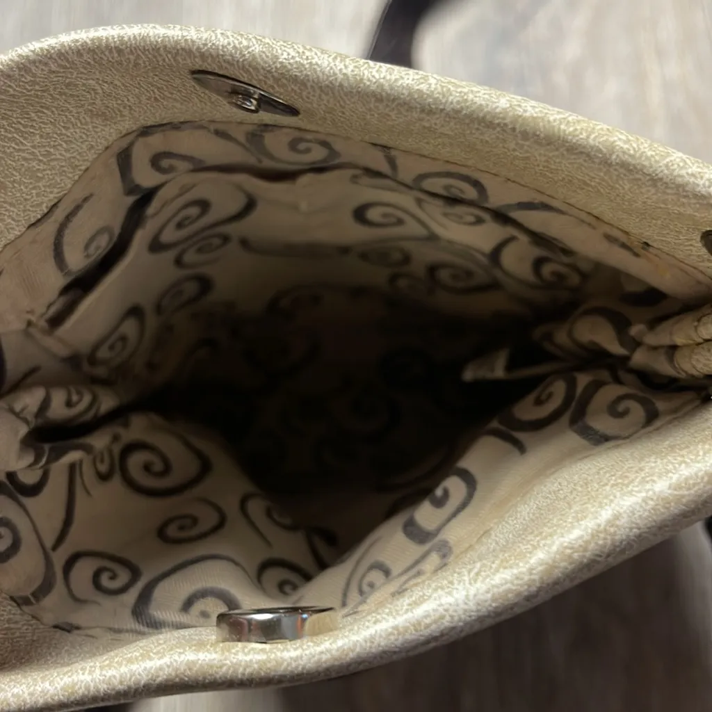 Chic Beige and Brown Crossbody Bag - Image 10