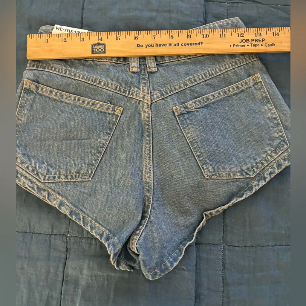 We the Free We The Free Prince Street Denim Shorts NWT Varsity Brews Size 25 - Image 7