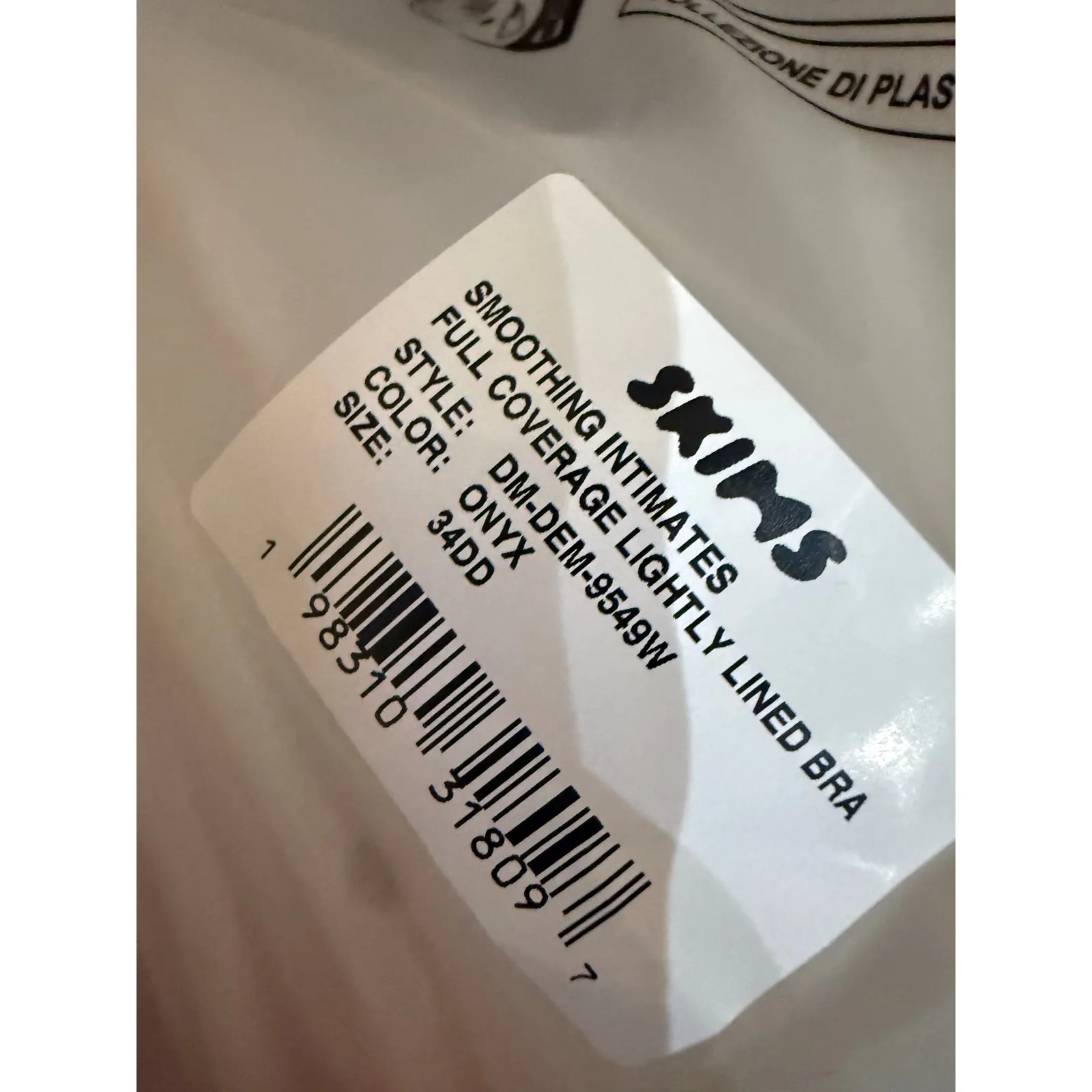 NEW- NWT Skims Smoothing Intimates Full Coverage Bra – Onyx – 42DDD - Image 5