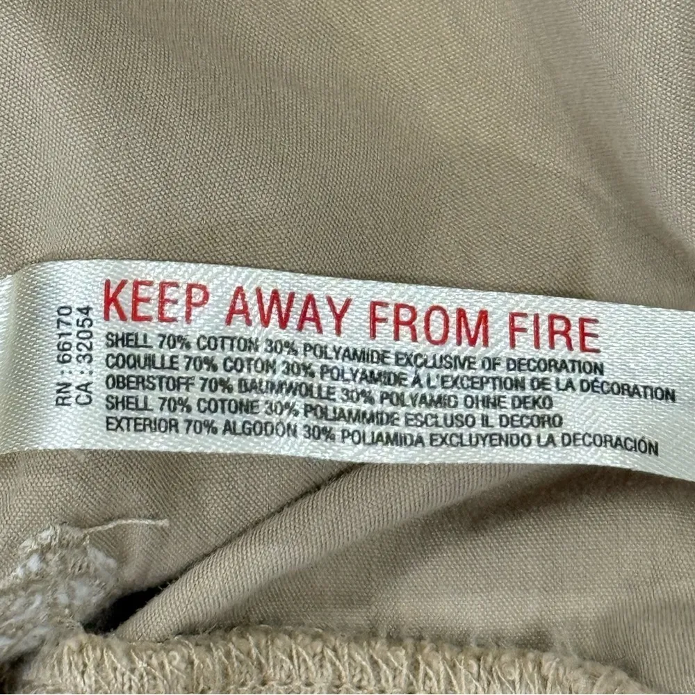 Free People Movement Mesmerize Me Solid Pants Cargo Khaki Large Hiking Boho Chic - Image 13