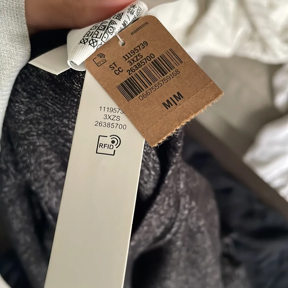 Warm and Cozy Victorias Secret Pink Grey Long Sleeve Sleepwear Shirt - Image 6