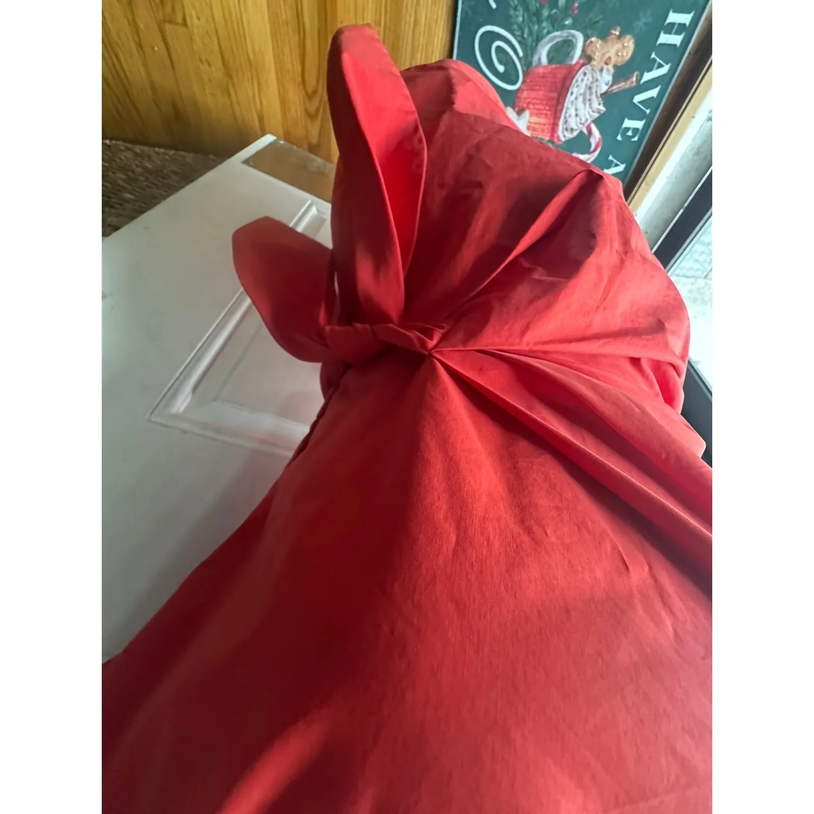 Diane von Furstenberg Della 2 Red Shift Dress Size 2 - Image 2