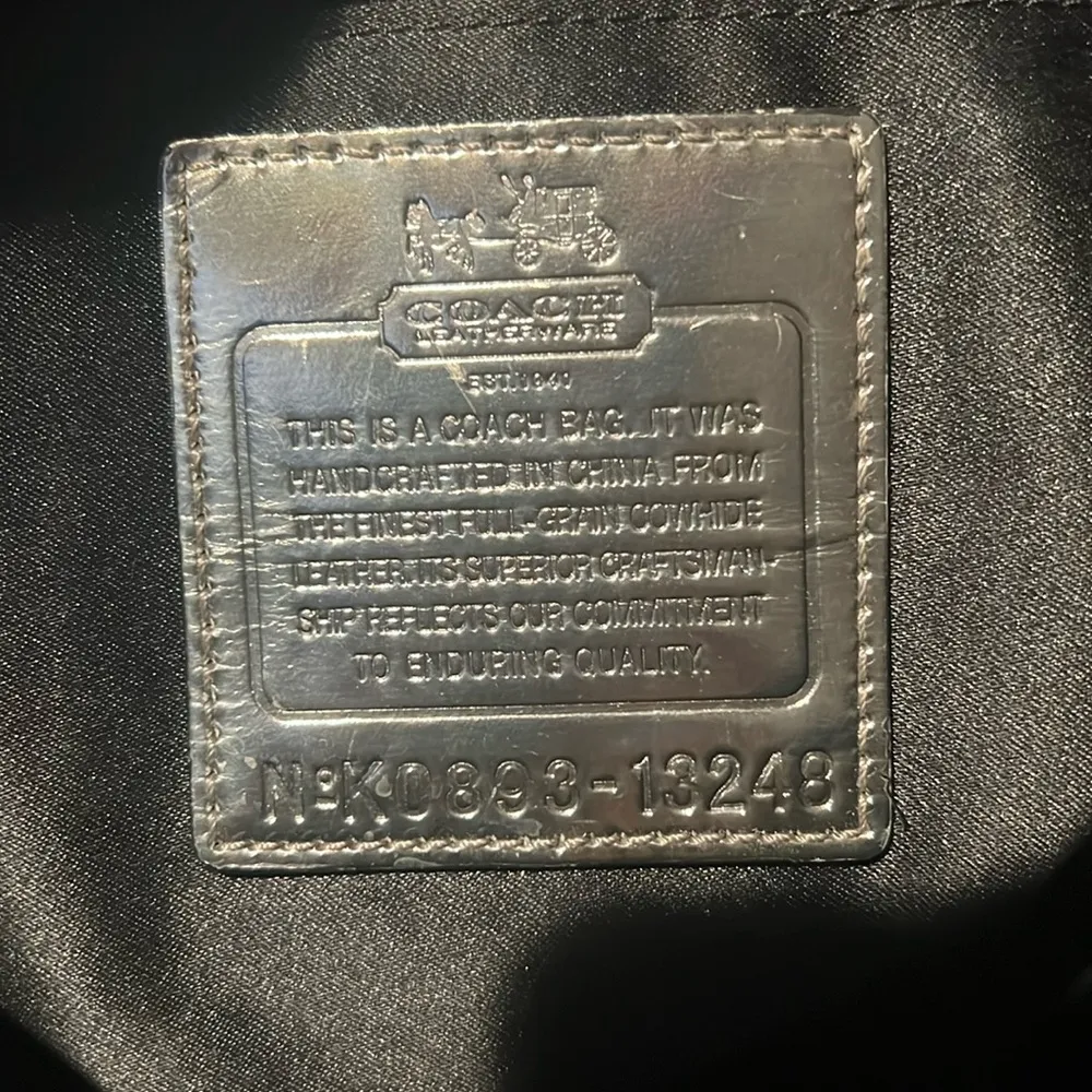 Limited Edition Madison Spectator Cream/Taupe Hobo in Grey/White Bag - Image 14