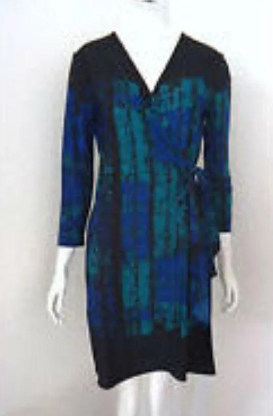 💕BCBGMAXAZRIA💕 Adele Printed Wrap Dress - Image 7