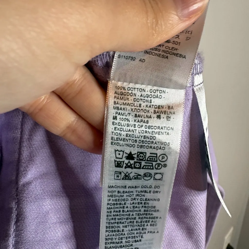 NWT Levi's lavender purple denim jean jacket - Image 5