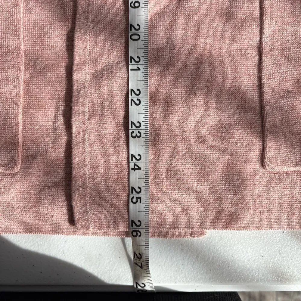 NWOT J. Crew Eloise sweater blazer blossom pink size XS oversized - Image 16