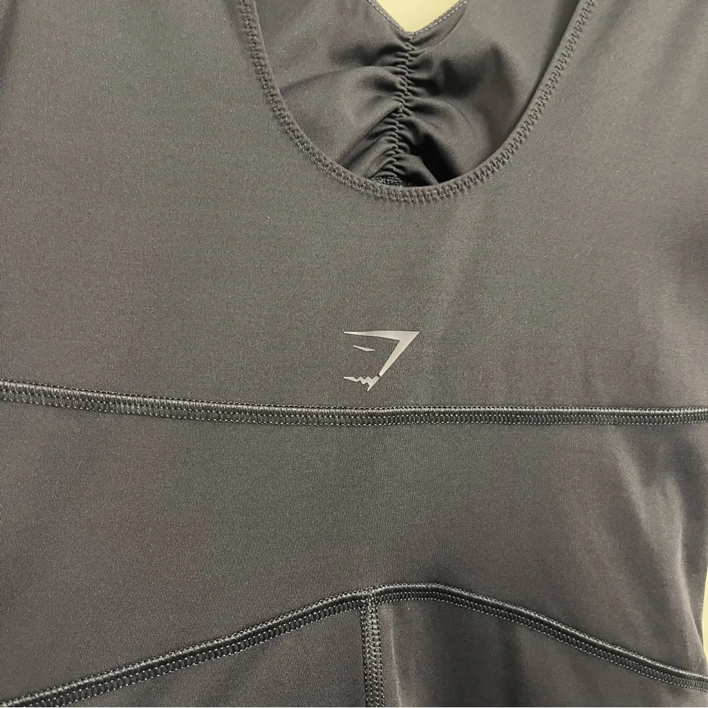 Gymshark Elevate All In One Workout Onesie Romper Black Small - Image 7