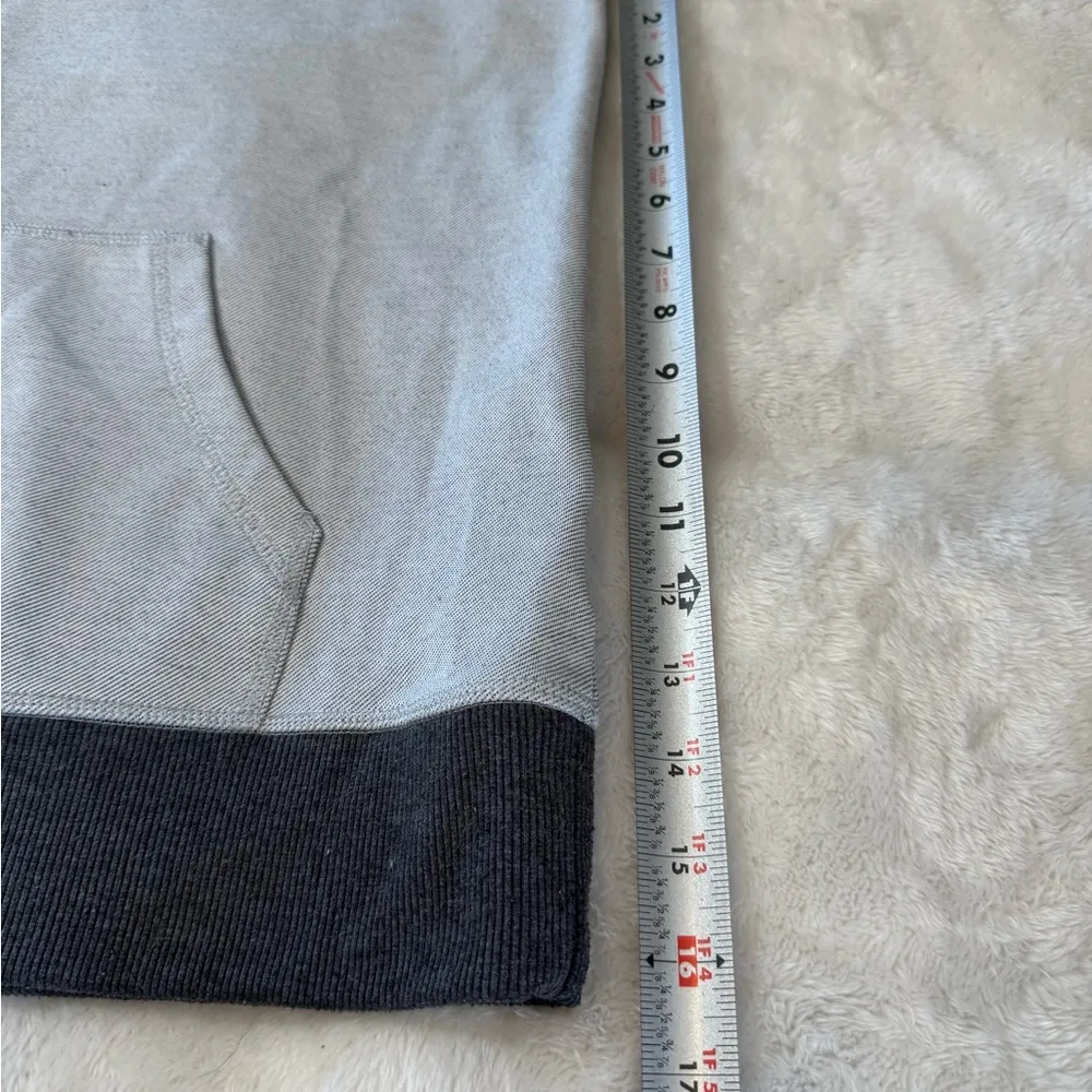 BURTON Women's Gray Pullover Hoodie Small - Image 3