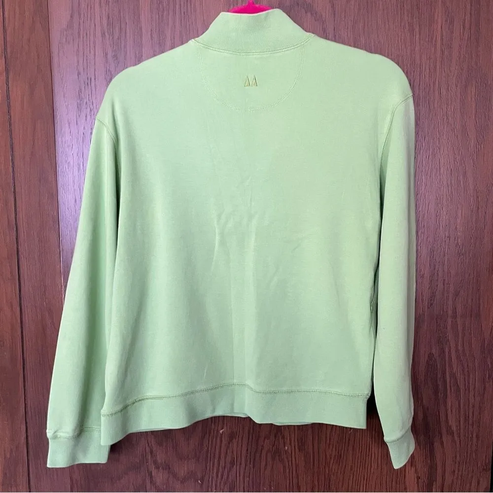 Greg Norman Green Packers Pullover Top Size M - Image 4
