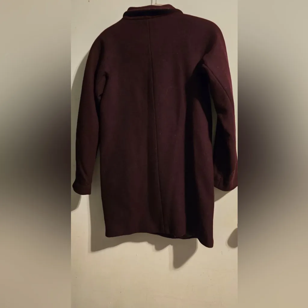 Vince Camuto Dark Red Trench Coat - Image 11