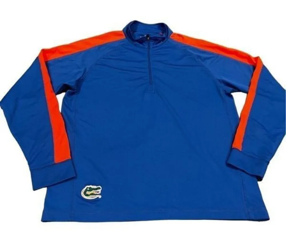 Florida Gators UF University of Florida Athletic sweatshirt Orange Size M - Image 1