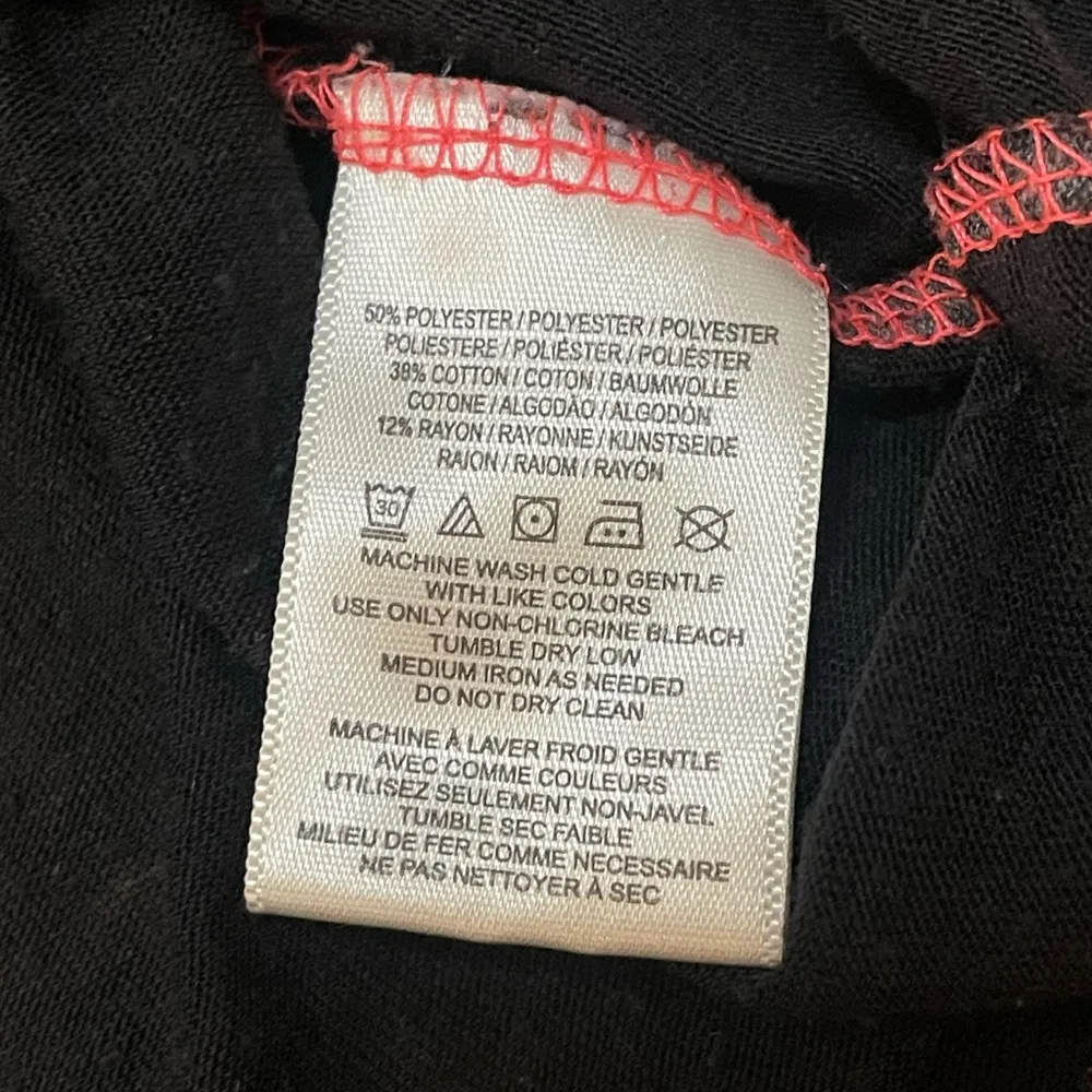 Free People Beach space dye semi-sheer grey rolled sleeve T-shirt women’s XS - Image 6