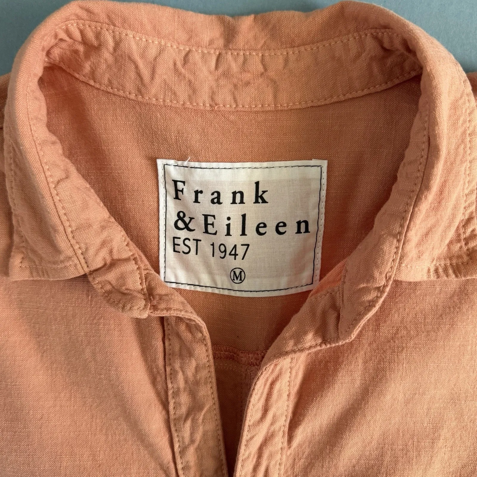 Frank & Eileen Southern Ireland Mango Cotton Flax Utility Dress - Image 5