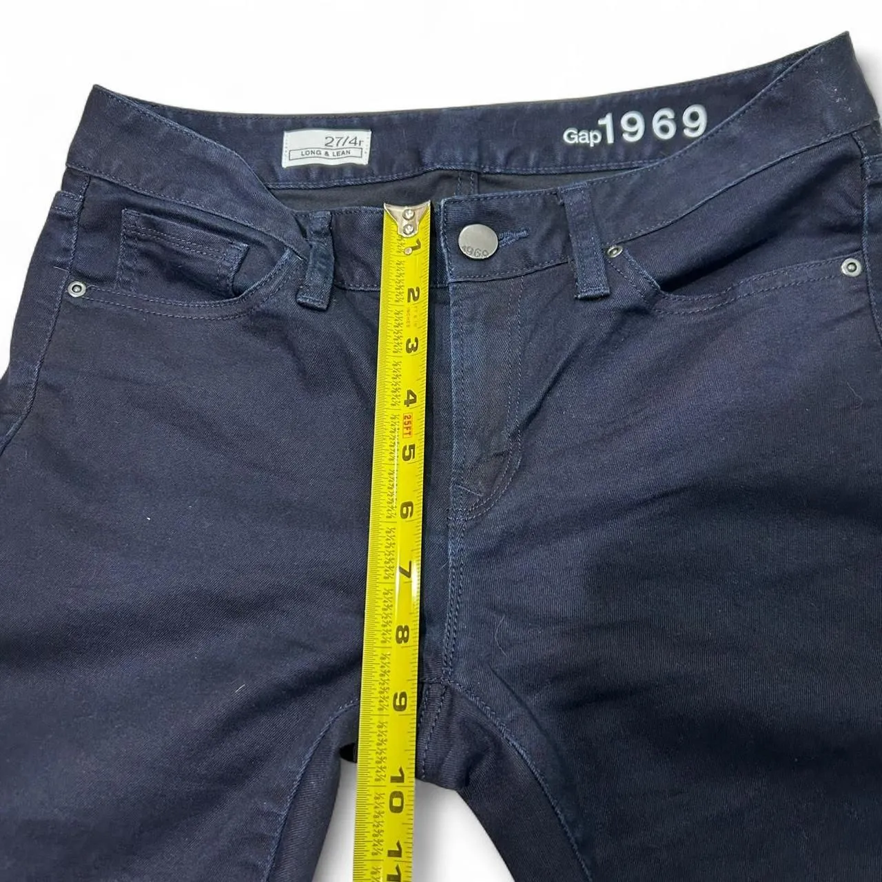 Gap Women's Dark Wash Long & Lean Jeans - Image 3