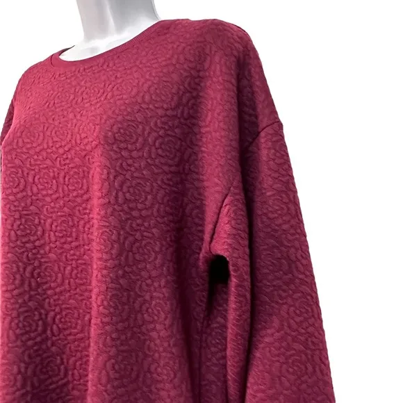 Anthropologie Mare Mare Odilia Textured Floral Tunic Dress Size‎ M - Image 8