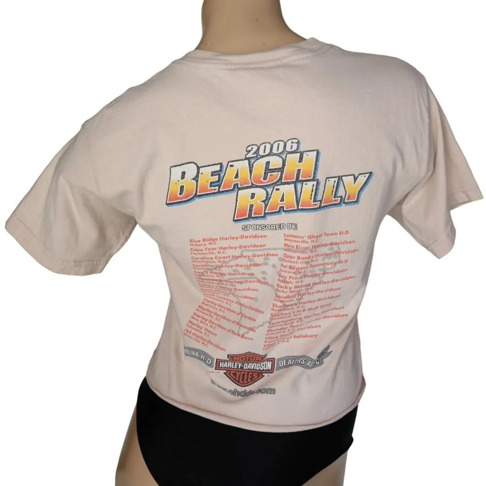 Harley-Davidson Motor Cycles Myrtle Beach South Carolina 06' Beach Rally T-Shirt - Image 2