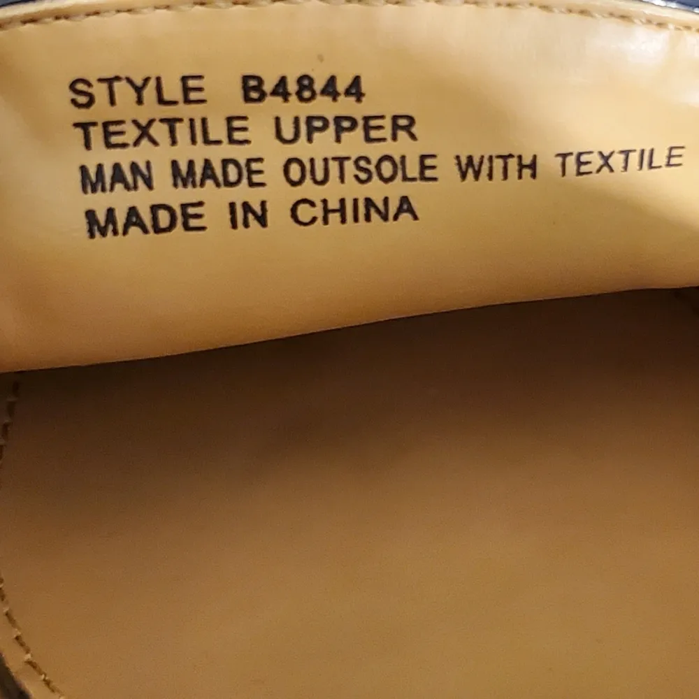 J.Crew Addie Navy &White Striped Slip On Loafers 7 - Image 4