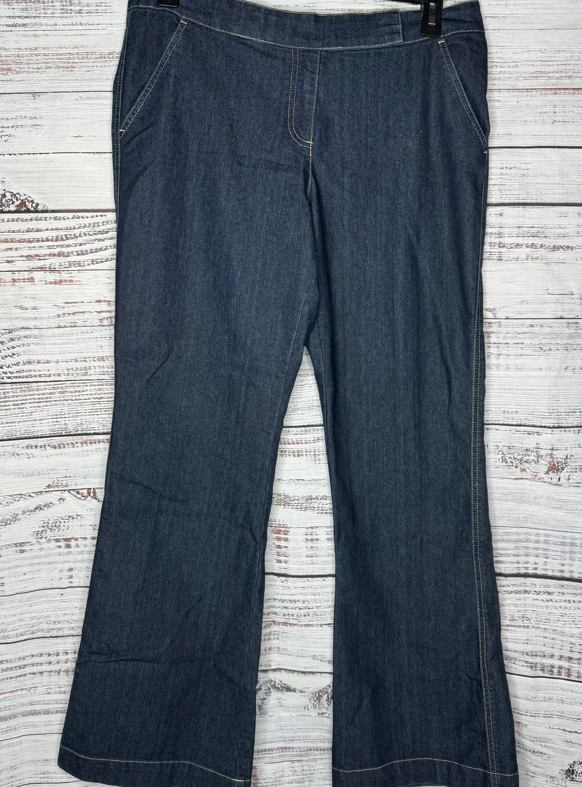 Boston Proper Dark Wash Bootcut Denim Jeans Women’s Size 14 - Image 1