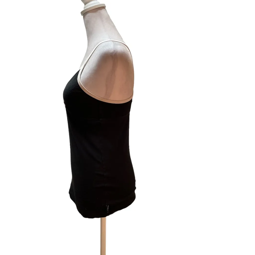 VSX Sexy Sport Made Sexy By Victoria's Secret Black with White Tank Top Small - Image 3