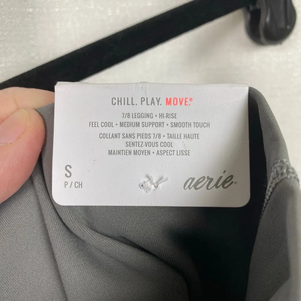 Aerie Gray&Silver Splatter Star 7/8 Legging Sz.S NWT - Image 12