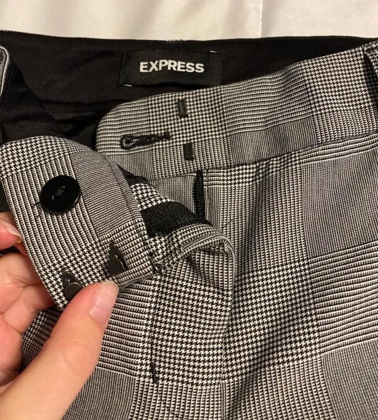 EXPRESS Checked Slacks - Image 5