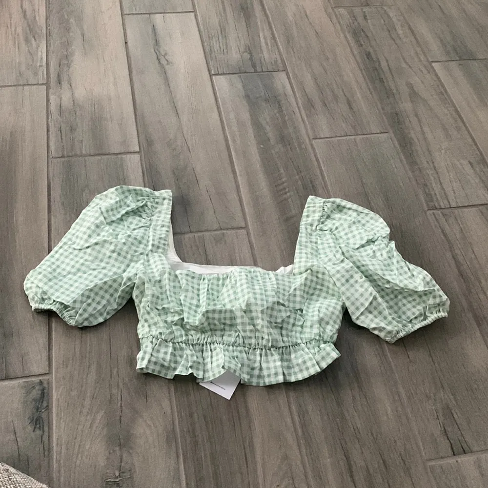 Lovers + Friends gingham Channing top - Image 2