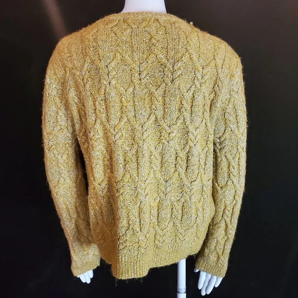 John + Jenn Yellow Sweater (S) - Image 4