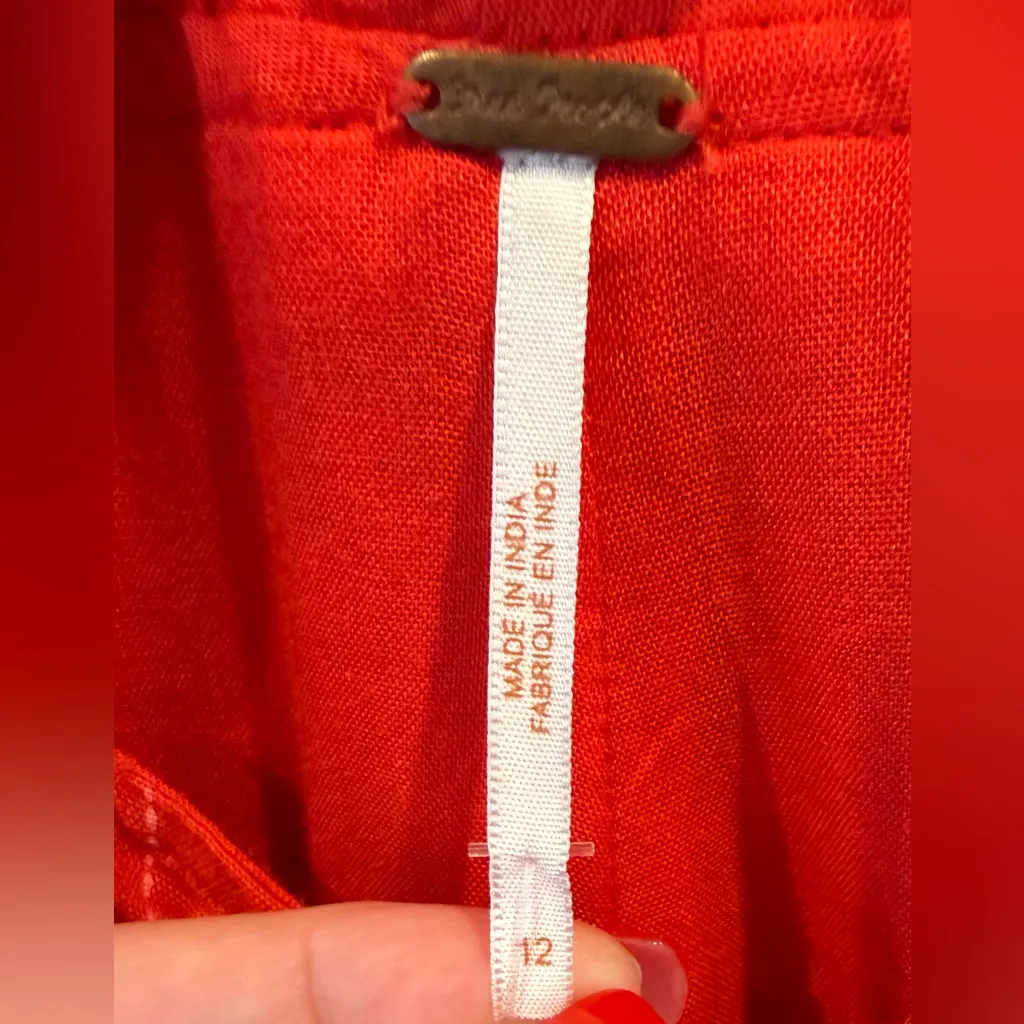 Free People Feel The Sun Bandana Paisley Print Jumpsuit - NWT! - Image 9