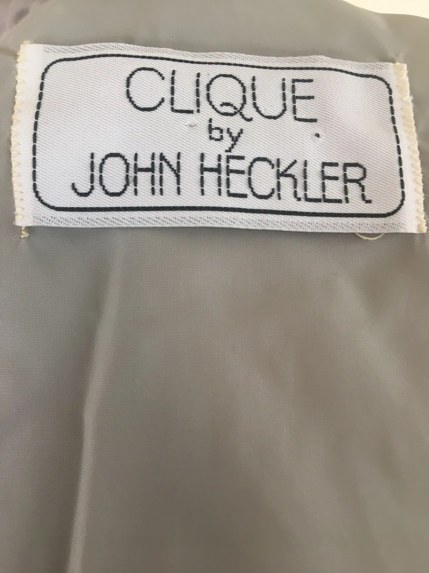 Vintage 80s Clique John Heckler Great Pleated Windbreaker L XL Gray Size L - Image 6