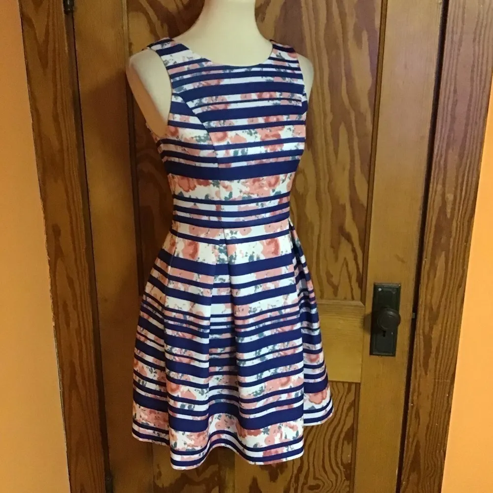 Stitch Fix 41 Hawthorn striped floral dress - Image 6