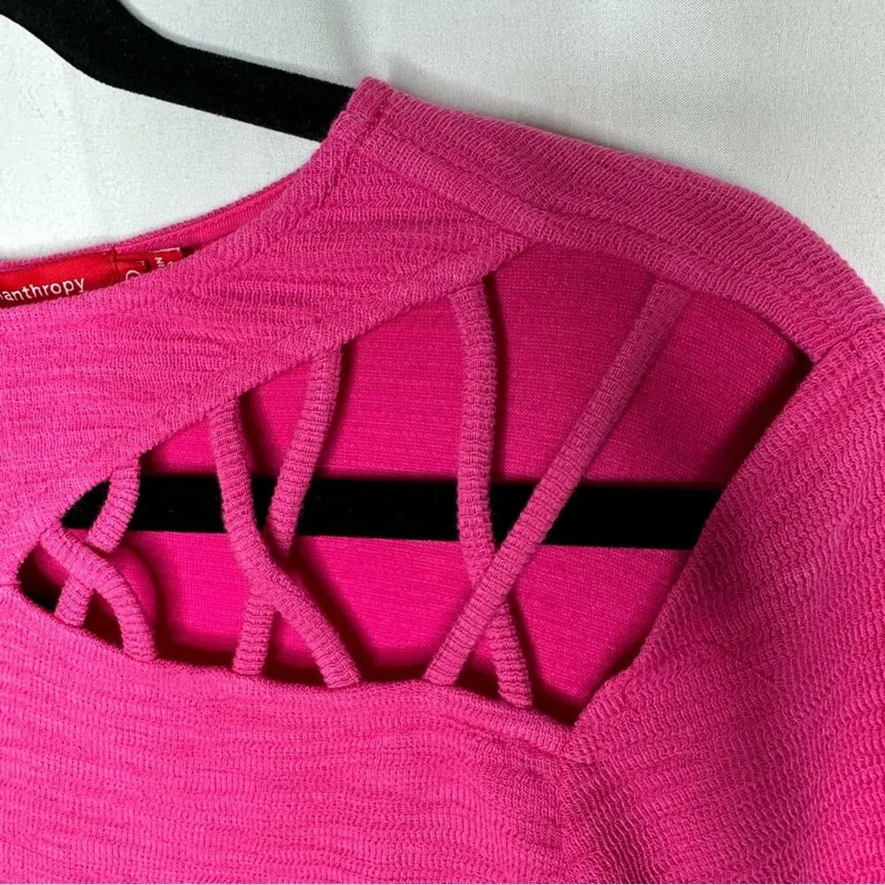 n:PHILANTHROPY Irene Cut out Criss Cross Bodysuit NWT in Medium - Image 5