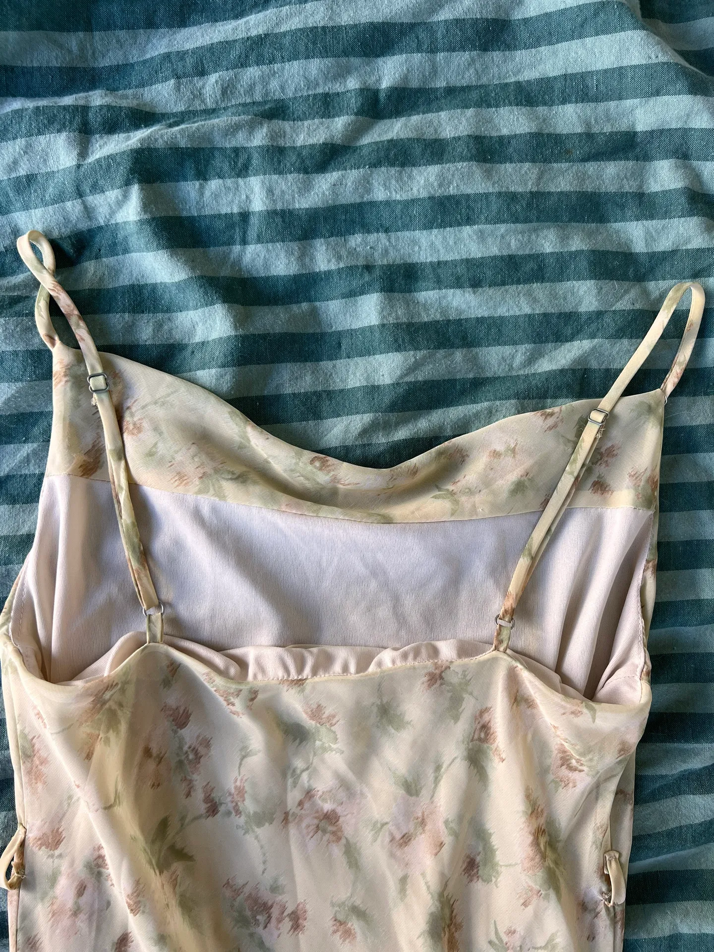 Floral Yellow Spring Dress - Image 4